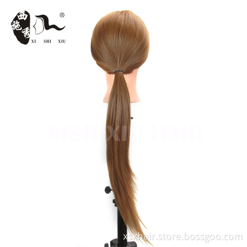 female natural hair hairdressing training mannequins head